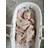 Mushie Muslin Swaddle Blanket Organic Cotton (Pale Taupe)