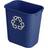 Rubbermaid Medium Recycling Wastebasket 7gal