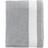 Sol's Pure Grey/White Lagoon Cotton Beach Towel Bath Towel White, Grey