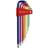 PB Swiss Tools 41-212LH10RB 9pcs Unbrakonøgle