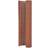 vidaXL dobbeltsidet havehegn 90x400 brun