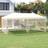 vidaXL Folding Party Tent with Sidewalls Cream