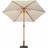 Amir Royalcraft 2.5m Woodlook Crank Tilt Parasol Cream