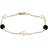 Bloomingdale's Chain Link Bracelet - Gold/Pearl/Onyx