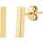 Moon & Meadow Bar Stud Earrings - Gold