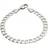 Fred Bennett Diamond Cut Curb Chain Bracelet - Silver