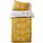 Little Furn Childrens/Kids Rainbow Duvet Cover Set Double Mustard