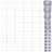 vidaXL havehegn 50x1,6 m galvaniseret sølvfarvet