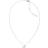 Calvin Klein Faceted Heart Necklace - Silver
