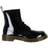 Dr. Martens Youth 1460 Patent Leather Lace Up Boots - Black