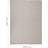 vidaXL fladvævet udendørstæppe 200x280 Grå, Beige, Brun