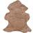Natures Collection Australsk Lammeskind Double Face 90x60 Beige cm