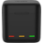 Telesin Batteriladdare med förvaring för batterier microSD Trippel för GoPro Hero11/10/9 Black