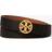 Tory Burch Miller Reversible Belt - Black/Classic Cuoio/Gold