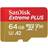 SanDisk Extreme PLUS microSDXC Class 10 UHS-I U3 V30 A2 200/90MB/s 64GB +SD Adapter