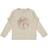 Wheat T-Shirt Broderet Hest fossil