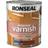 Ronseal Interior Varnish Quick Dry Satin Oil, Wood Protection 0.75L