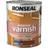 Ronseal Interior Varnish Quick Dry Satin Wood Protection, Oil 0.75L