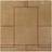 &Tradition Cruise Rug AP11 Brun, Guld cm