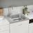 vidaXL Kitchen Sink with Drainer