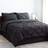 Bedsure Pintuck Bedspread Grey, Beige, White, Black, Orange, Pink, Red, Blue (259.1x228.6cm)