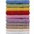 Trademax Towel set 10-pack Badlakan Röd, Rosa, Lila, Vit, Blå, Gul, Grön, Beige, Brun, Grå