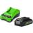 Greenworks GSK25B2, Startkit batteri samt laddare,24V, 2Ah