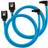 Corsair Premium Sleeved SATA Data Cable Connectors_ Blue_