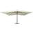 vidaXL Cantilever Umbrella with Wooden Pole 300cm