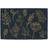 Premier Housewares Sustain Botanical Doormat Black