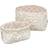 Cam Cam Copenhagen Quilted Storage Basket Set 2pack Lierre/Almond