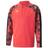 Puma Boy's Individual Quarter Zip Sports Top - Fiery Coral/ Black