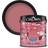 Crown Matt Emulsion Paint Wall Paint Rhubarb Rose 2.5L