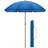 Christow Blue Portable Beach Parasol Tilting Garden Sunshade Umbrella