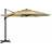 Charles Bentley Extra Large Round Cantilever Parasol Beige