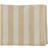 OYOY Striped Dug Beige, Hvid (200x140cm)