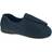 Sleepers Unisex-tofflor av frotté för vuxna extra breda tofflor