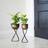 Ivyline Indoor Kensington Round Planter on Stand