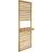 Forest Garden Slatted Wall Planter with Shelf