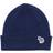 Paul Smith Zebra Logo Ribbed Lambswool Beanie Hat - Navy