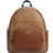 Coach Court Backpack In Signature Canvas - Gold/Khaki Saddle