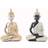 Dkd Home Decor Shiny Buddha Prydnadsfigur 26cm 2st