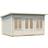 Palmako Stuga Lisa 11,5 obehandlad naturell (Byggnadsarea )