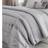 Catherine Lansfield Sequin Cluster Bedspread Silver, Grey (260x240cm)