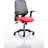 Dynamic Relay Task Operator Chair Bespoke Colour Silver Back Bergamot Cherry