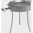 Vaello Vindbeskytter paellaholder Galvaniseret stål 3 enheder 70cm