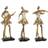 Dkd Home Decor Music Ballerina Golden Resin Figurine