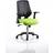 Dynamic Relay Task Operator Chair Bespoke Colour Black Back Lime