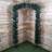 B&Q Single Door Indoor Arch Green Christmas Tree 243.8cm