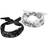 Urban Classics Satin Bandana 2-Pack black/white